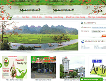 Tablet Screenshot of dulichchuahuong.com.vn